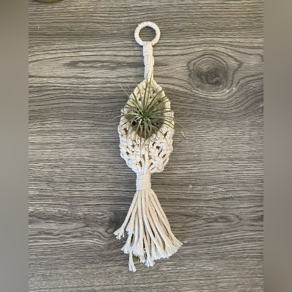 Macrame Woven Hanging Basket